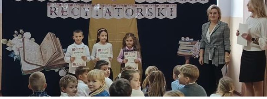 Szkolny Konkurs Recytatorski.