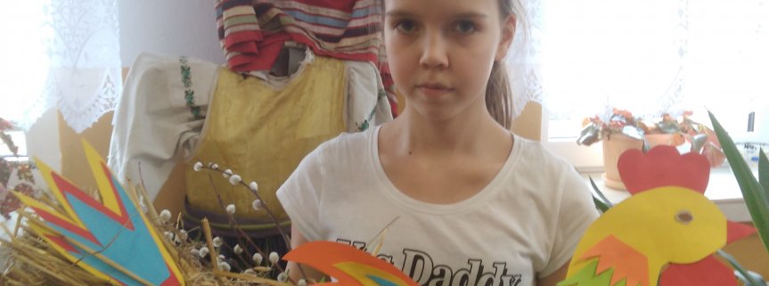 Wielkanocne prace plastyczne- marzec 2018